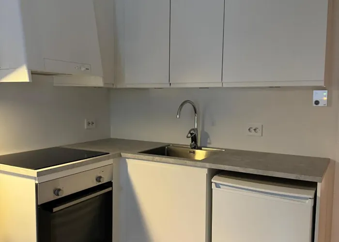 Liten Og Moderne Hybel Med Gratis Parkering
